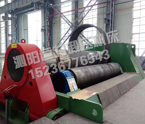 W12NC-100x4000-Four Roll Rolling Machine